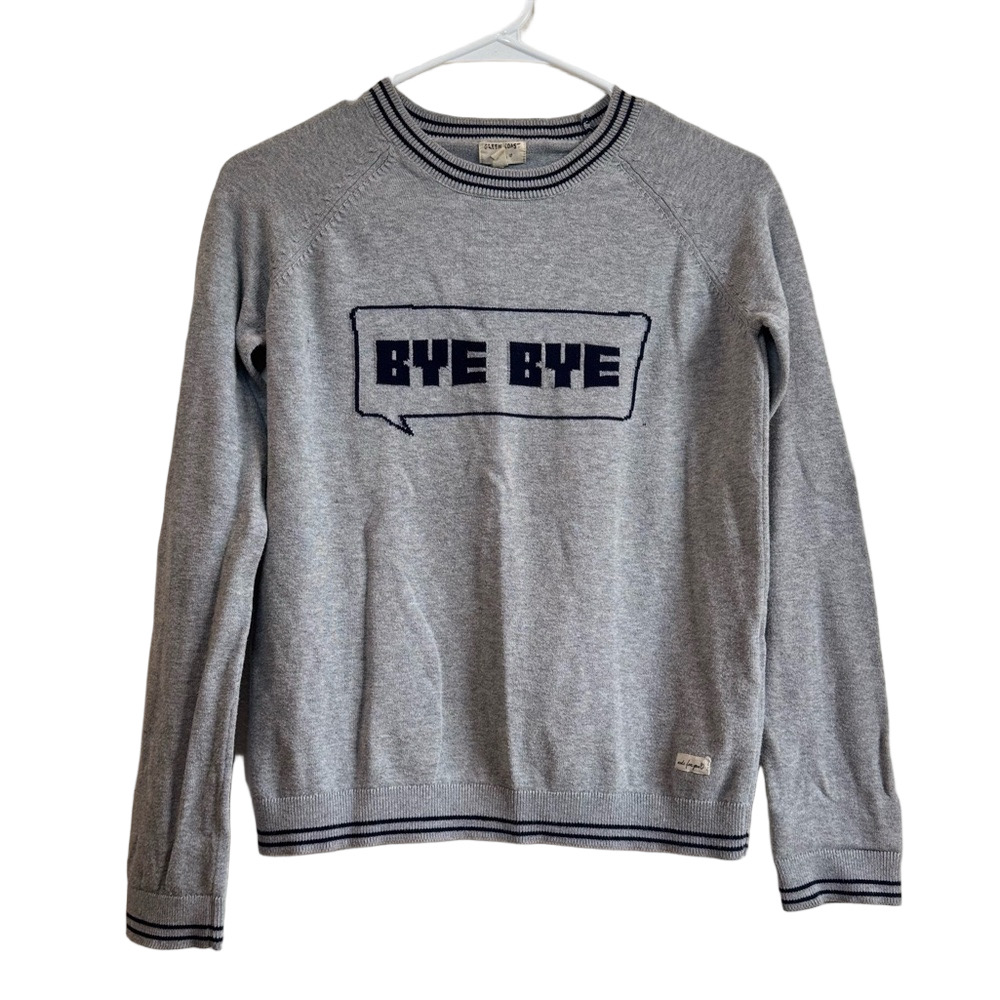 GREEN COAST ‘Bye Bye’ Knit Sweater